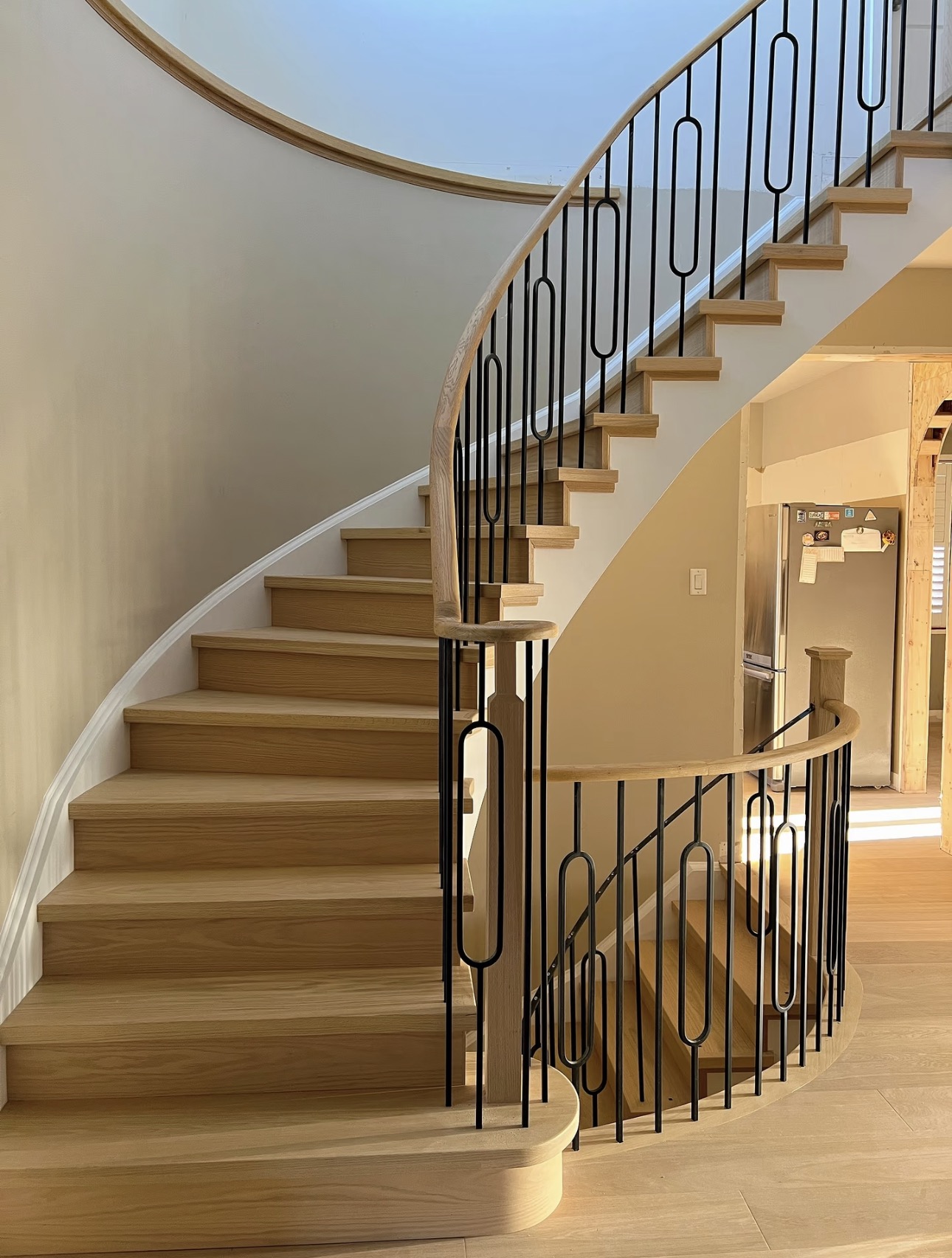 Interior renovation staircase